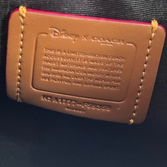 Coach x Disney Patricia Saddle Bag Mickey Ears - Picture 7 of 7